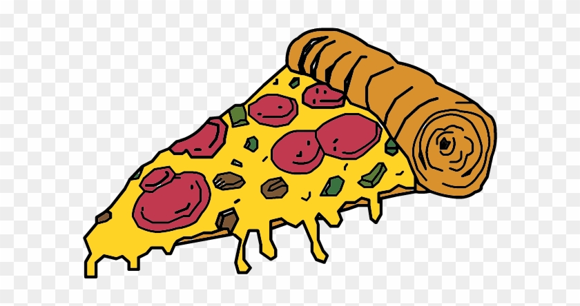 Pizza Cartoon Clipart - Pizza Cartoon #392973