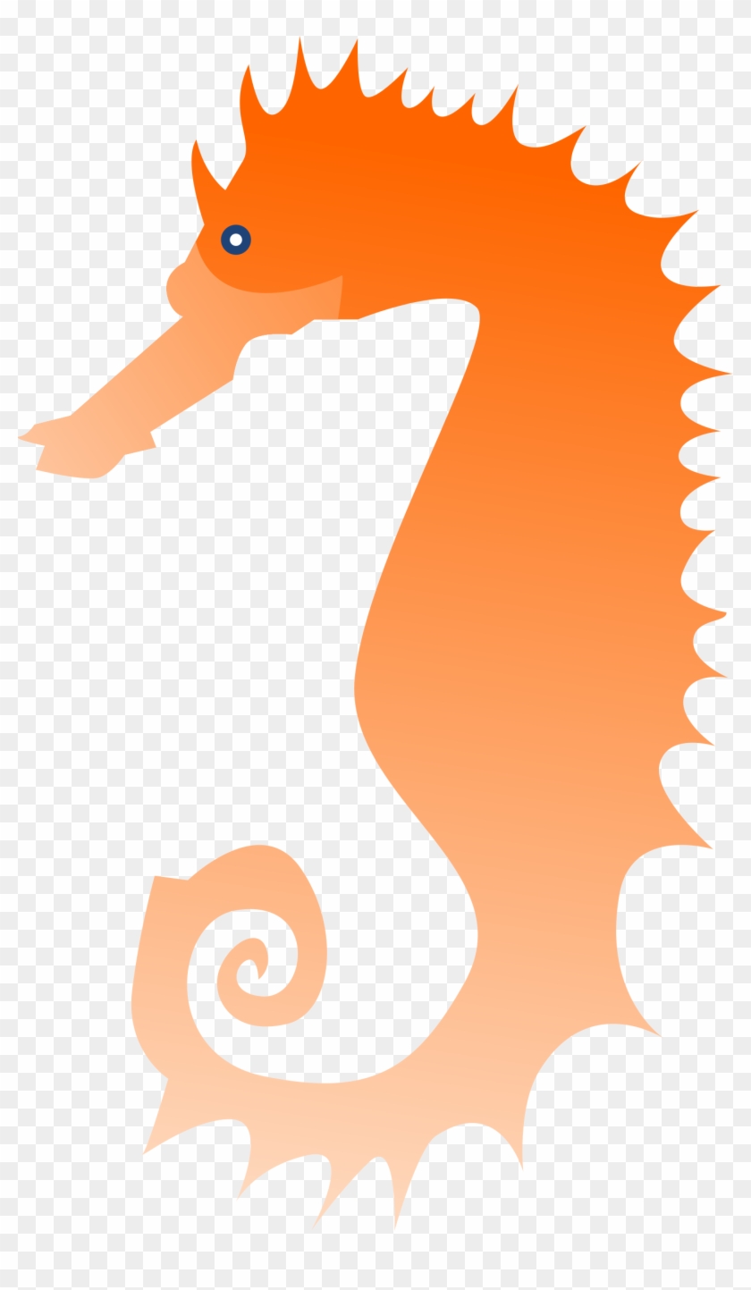 Brown Clipart Seahorse - Seahorse #392974