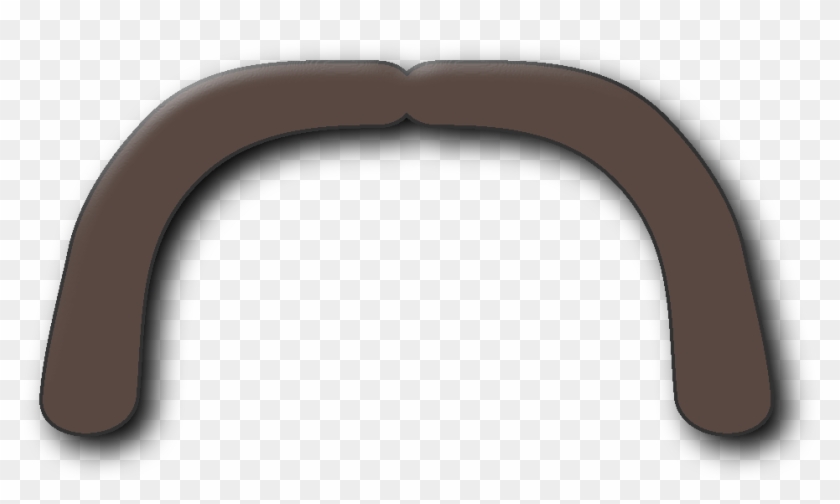 Horseshoe Clipart Mustache - Handle Bar Moustache Png #393017