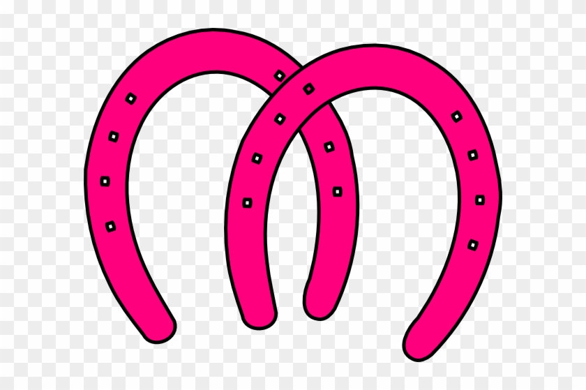 Pink Horseshoe Clipart - Clip Art #393050