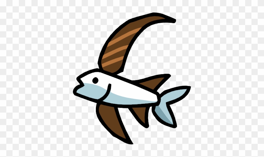 Flying Fish - Fish Scribblenauts Animals #393054