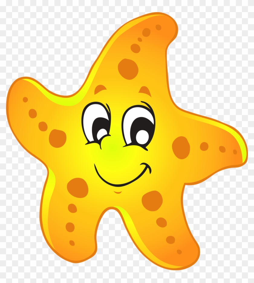 Clip Art Starfish - Starfish Clipart #393203