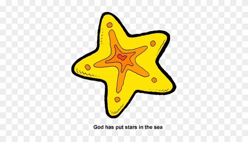 Sea Star Clipart - Sea Star Clipart #393227