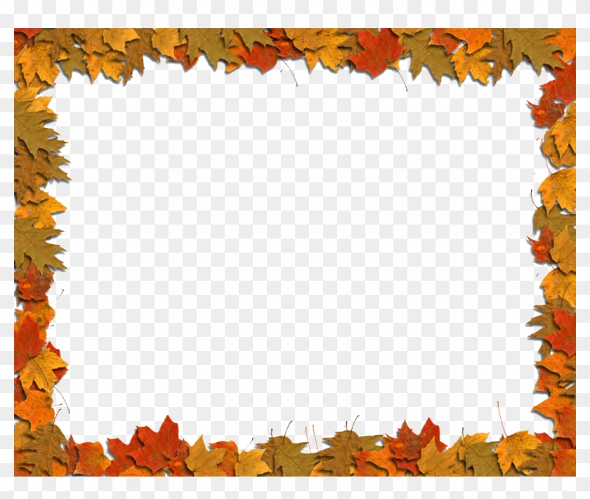 Autumn Leaf Color Clip Art - Fall Leaf Border Clip Art #393263