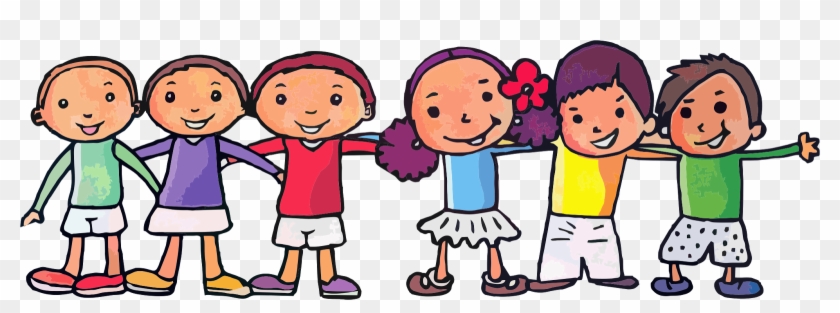 Child Dance Summer Camp Clip Art - Children Hand In Hand #393316