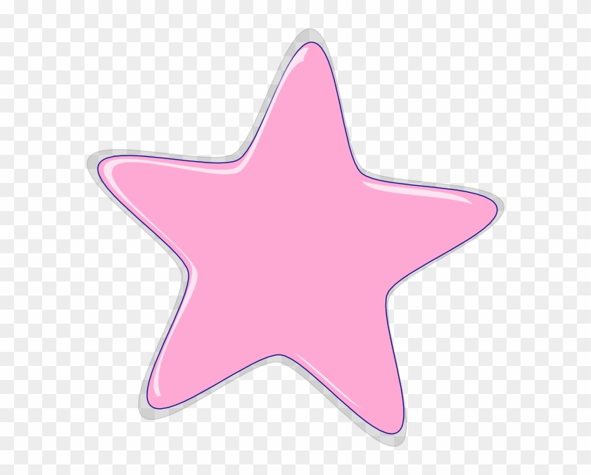 Pink Star Clip Art At Clker - Starfish #393319