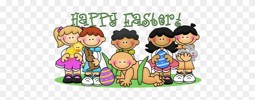 Easter Kids Clip Art - Kids Easter Clip Art #393346