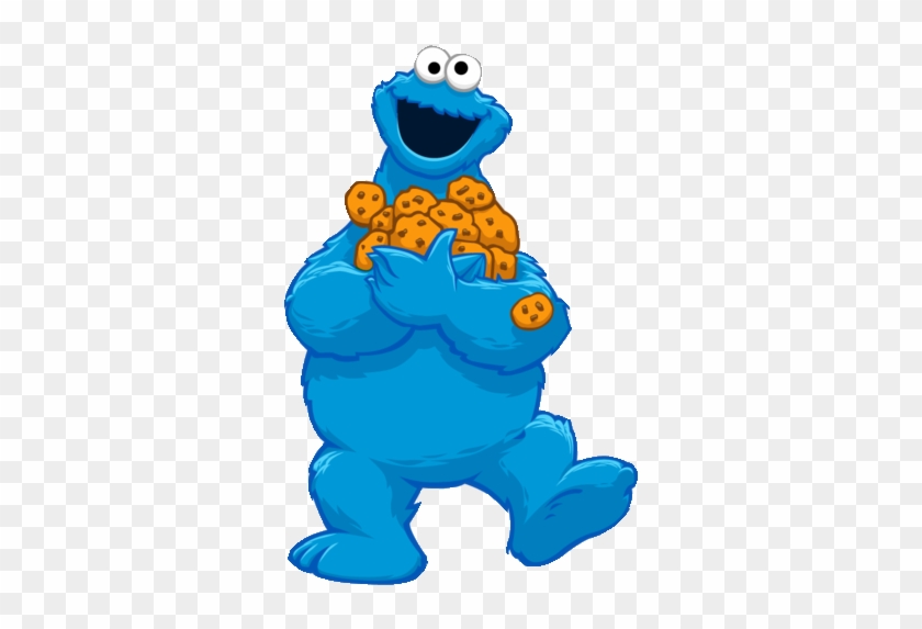Cookie Monster - Sesame Street Cookie Monster Cartoon #393436