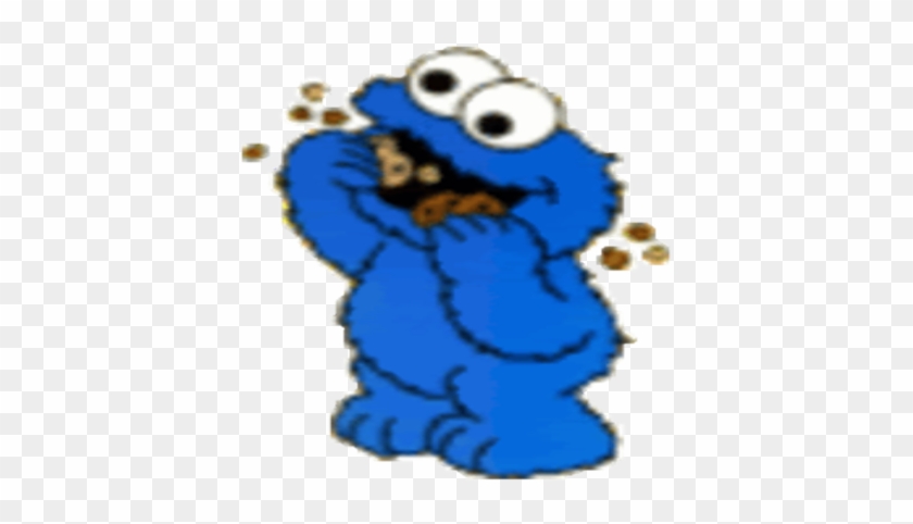 Baby Cookie Monster - Cookie Monster Icon Gif #393464