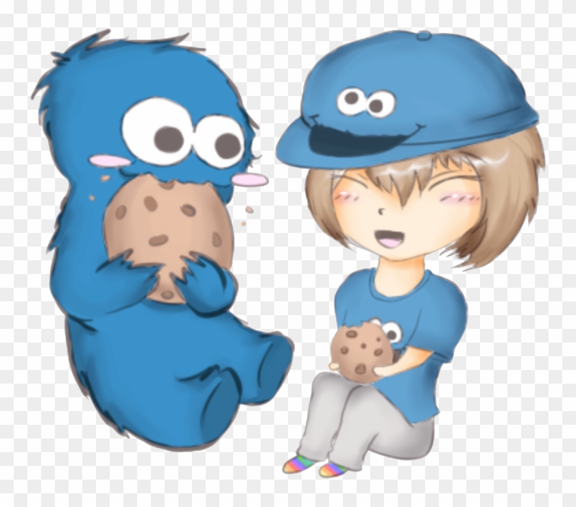 Cookie Monster By Anime-freaks - Cookie Monster Anime #393490