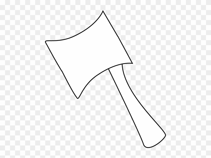 Black And White Axe Clip Art - Ax With Black Background #393492