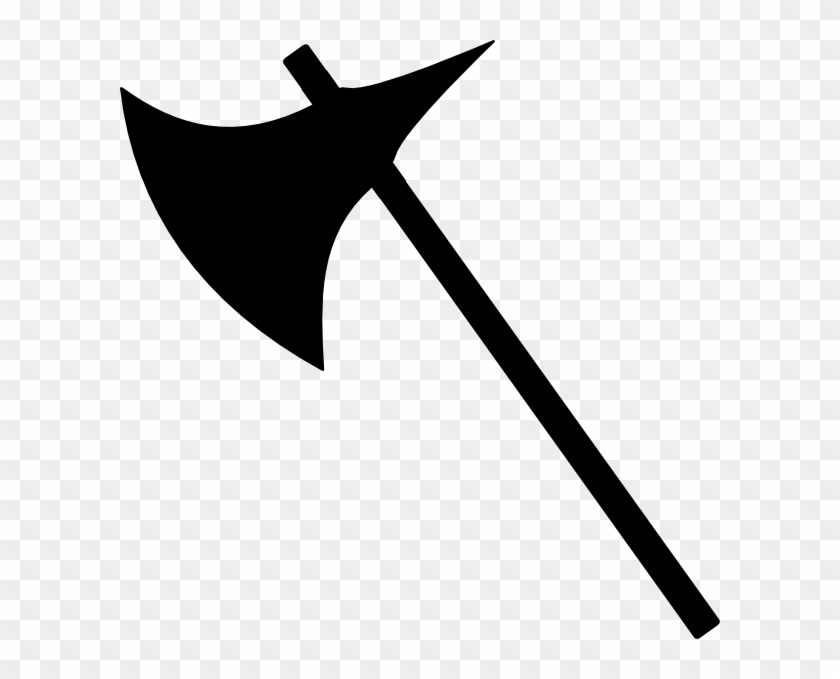 Axe Clip Art At Clker - Battle Axe Clipart #393532