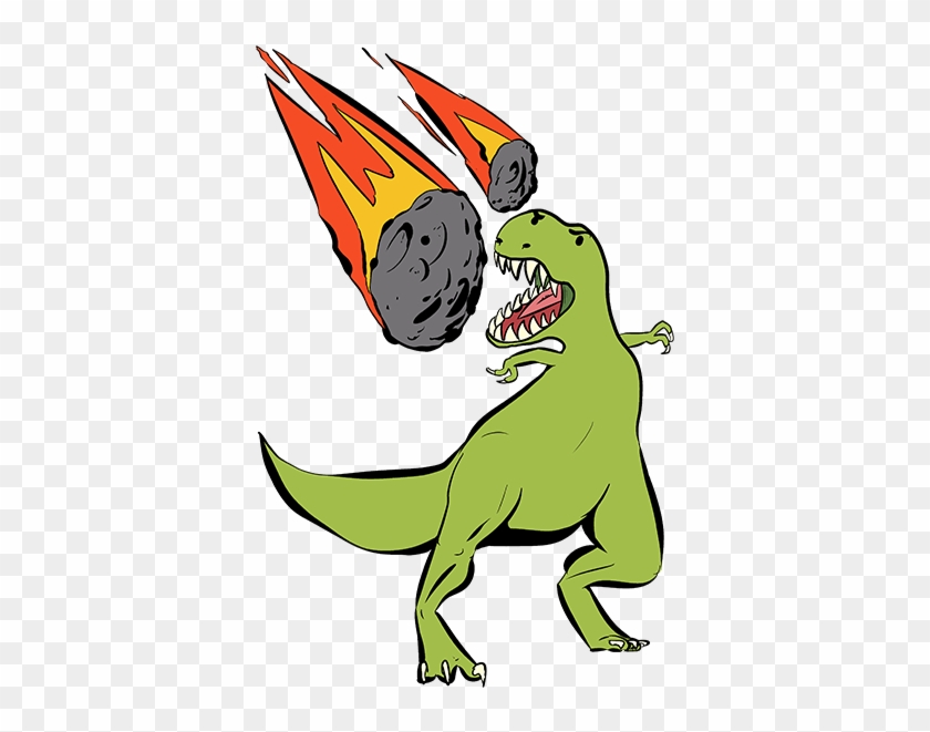 Dinosaur Clipart Extinct - Dinosaur Extinction Clipart #393555