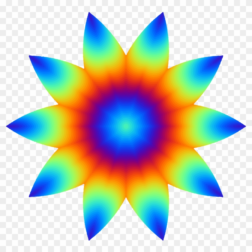 Colourful Flower - Colourful Flower #393638