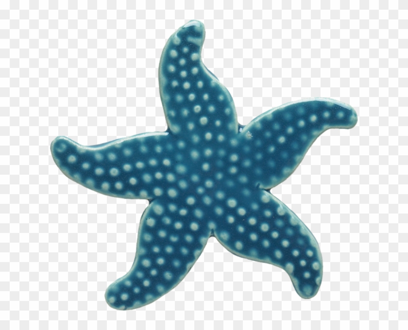 102lb 5" Starfish-light Blue Ceramic Pool Mosaic - Starfish Mosaic #393627