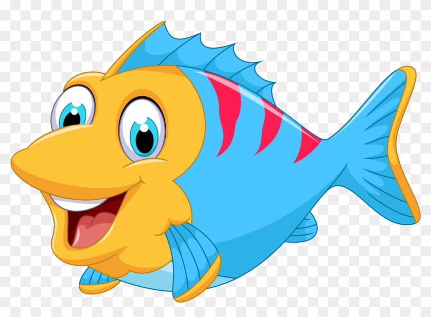 Fish Cartoon Clip Art - Fish Cartoon Clip Art #393650