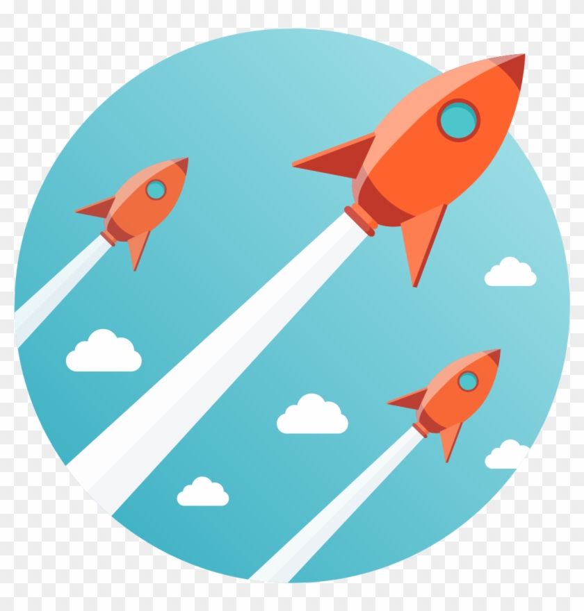 Rocket Launch Business Startup Company Clip Art - Rocket Launch Business Startup Company Clip Art #393703