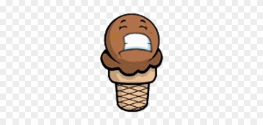 Sad Ice Cream Cone *medium* - Draw Cartoon Ice Cream Cone #393697