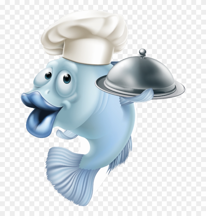 Vector Pescado Chef #393816