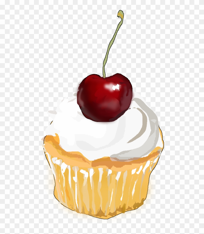 Cupcake Art Small Clipart 300pixel Size, Free Design - Cupcake Art #393839