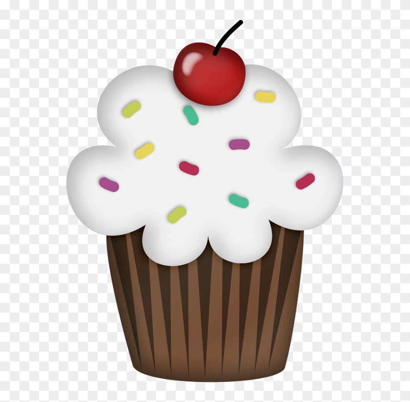 Cupcake Muffin Birthday Cake Clip Art - Cupcake Muffin Birthday Cake Clip Art #393867