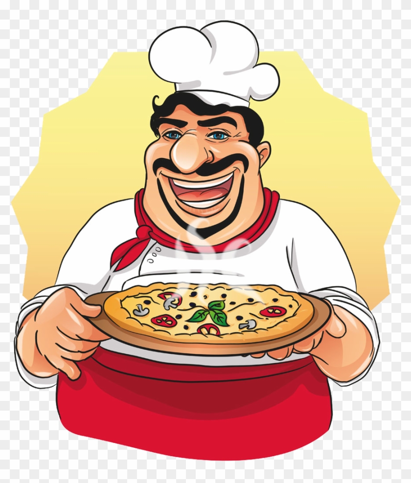 Pizza Italian Cuisine Chef Cooking - Logo Cozinheiros Pizza Png #393942