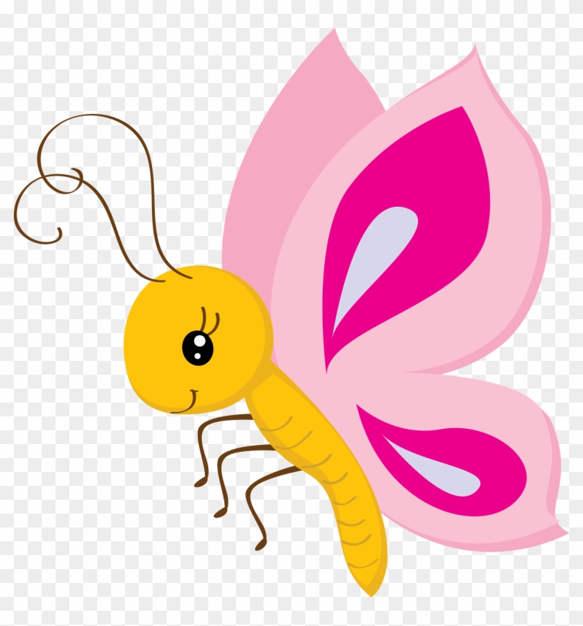 Cute Butterfly Clip Art - Borboletas Minus #393944