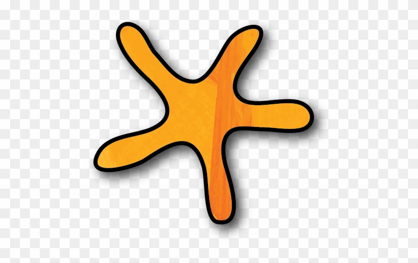 Orange Starfish - Orange Starfish #393978