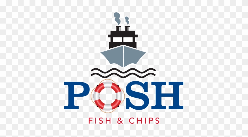 Posh Fish And Chips Shop In Peterborough - Fish And Chip Shop Logo #394001