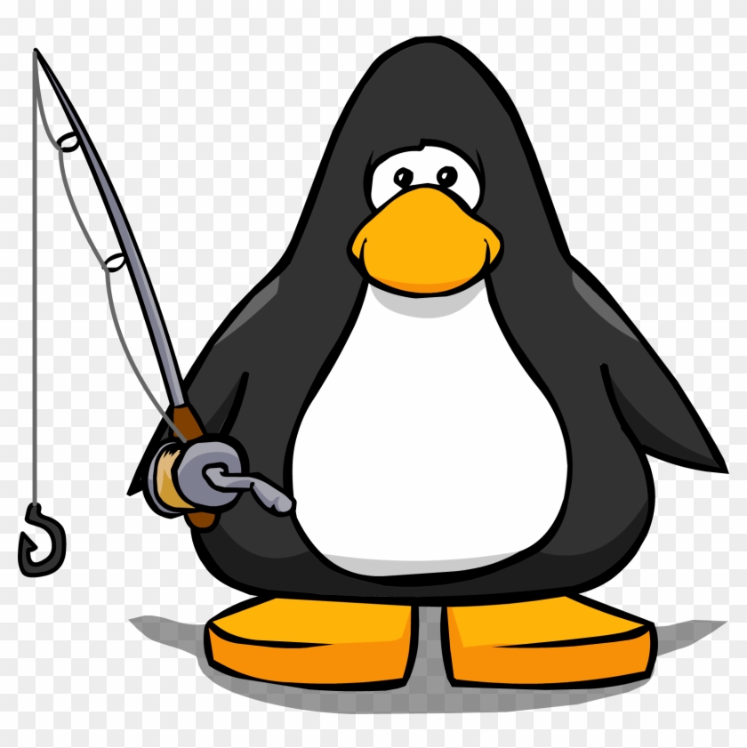 Fishing Rod From A Player Card - Club Penguin Fishing Rod #394025