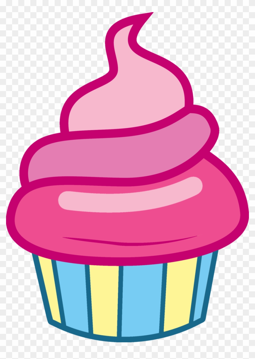Carrot Outline Clip Art - Mlp Cupcake Cutie Mark #394026