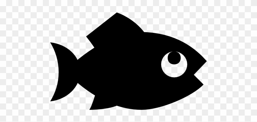 Gold Fish Clip Art Black And White Download - Fishing #394032