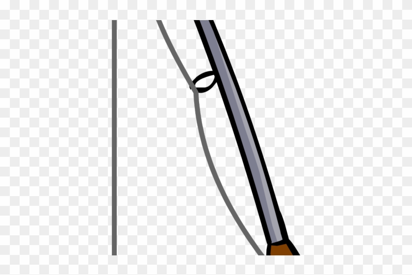 Fishing Pole Clipart Hook - Fishing Rod Clipart Png #394058