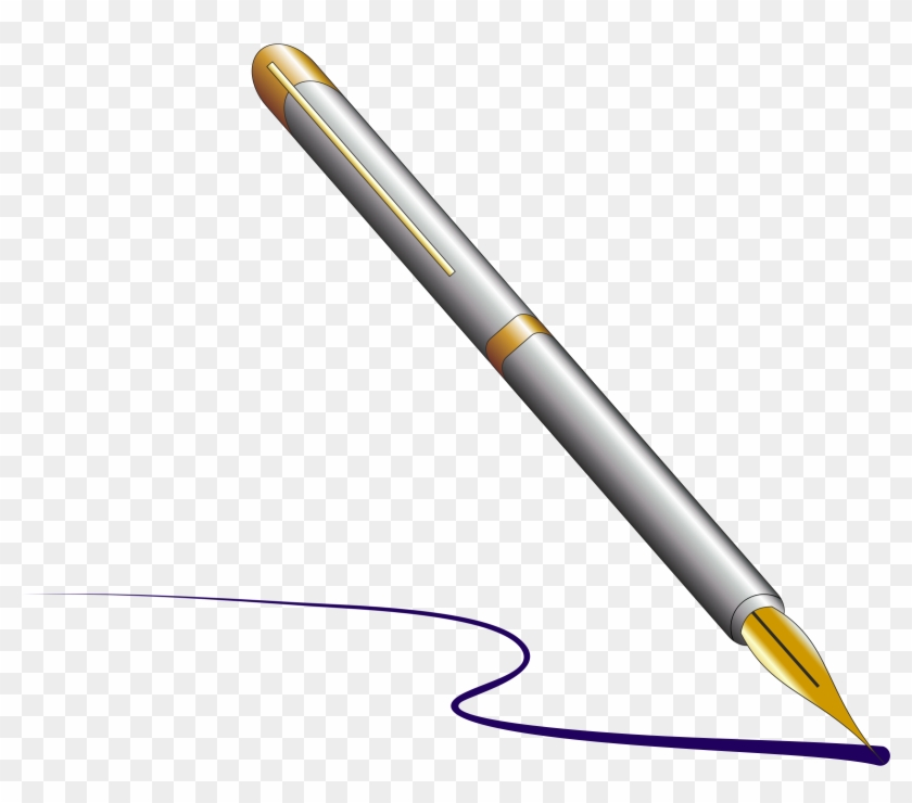 Pen Clipart Logo Png - Fountain Pen #394081
