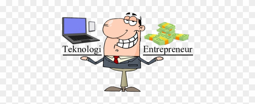 Saat Membaca Kata Technopreneur, Kemungkinan Besar - Wealthy Man Clipart #394147