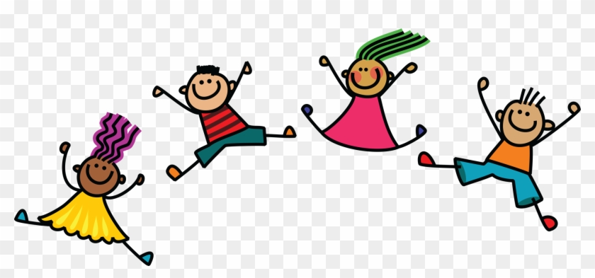 Wellness Enhancing Physical Activity For Young Children - Stick Kids Jumping #394228