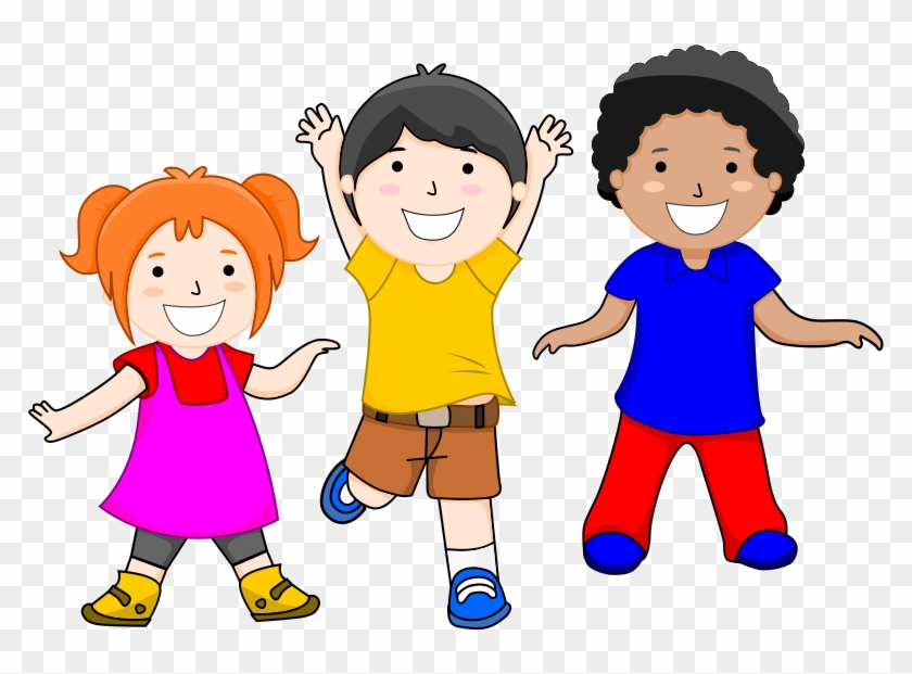 Free Happy Children Clip Art - Clip Art #394305