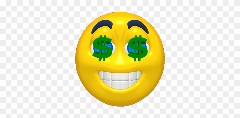 Money Eyes - Smiley Face With Money #394460