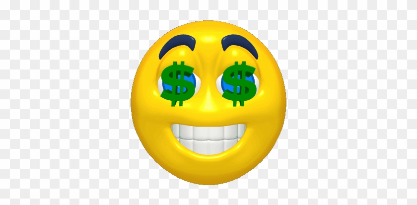 Money Eyes - Smiley Face With Money #394460
