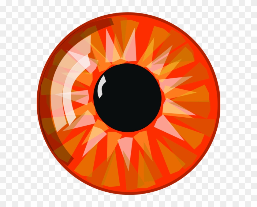 Orange Eye Clip Art Gallery - Orange Eyeballs Clip Art #394507