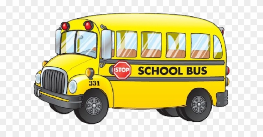 Cartoon School Buses - School Bus Clipart #394514