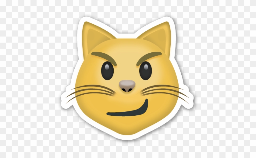 Cute Cartoon Kittens With Big Eyes Gallery - Cat Emoji Png #394516