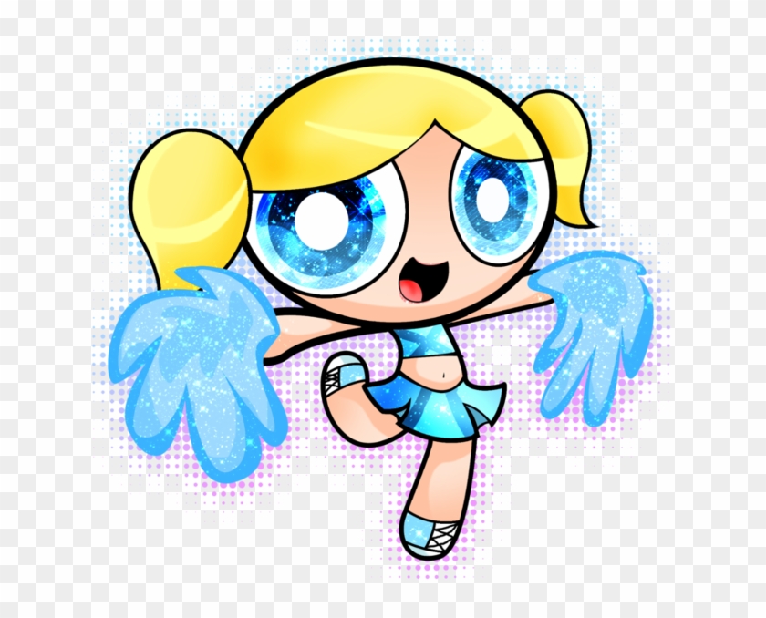 To Provide A Quality Football And Cheerleading Programs - Powerpuff Girls Bubbles Cheerleader #394573