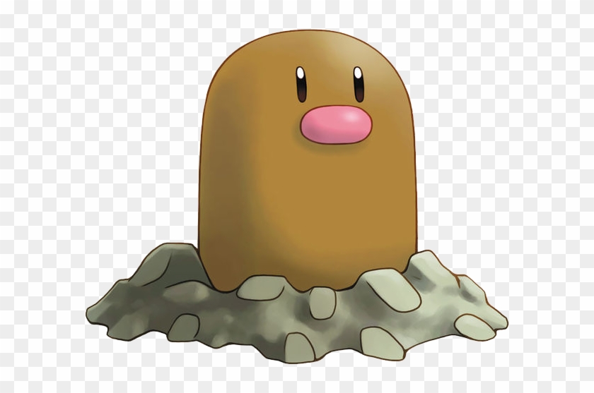 050diglett Pokemon Mystery Dungeon Explorers Of Sky - Brown Pokemon Characters #394623