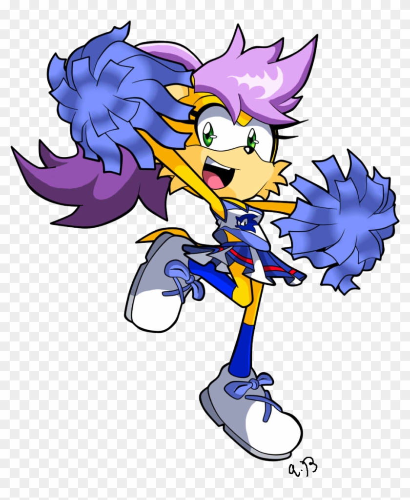 Sonic Lost World Tails Mongoose Vertebrate Fictional - Blaze The Cat Cheerleader #394610