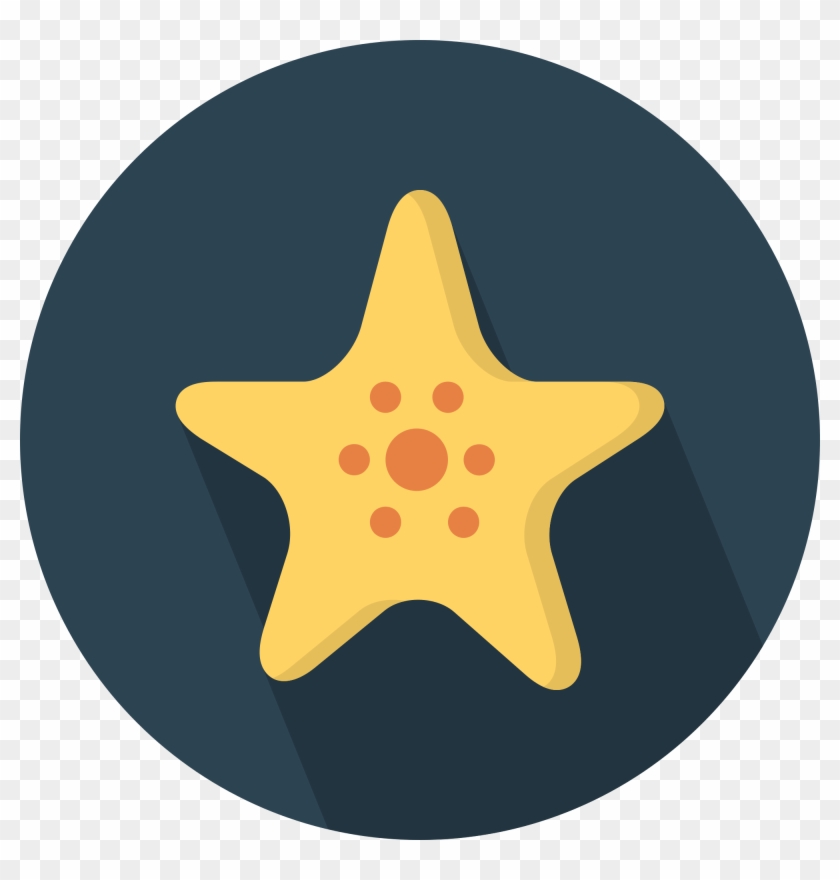 Starfish Png 17, Buy Clip Art - Material Design Star #394773