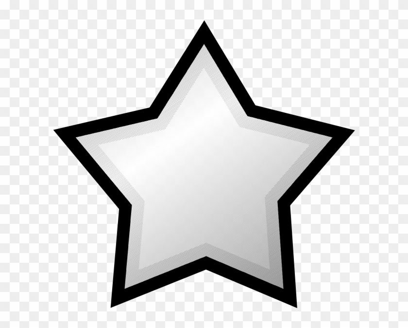 Rounded Outline Star Png #394774
