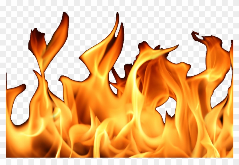 Fire Clipart Clear Background - Flames With Transparent Background #394814