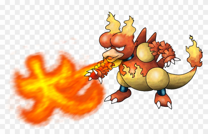 126 Magmar Used Fire Blast And Fire Spin - Magmar Fire Blast #394829