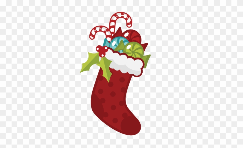 Digital Scrapbooking Cute Clipart Daily Svg Freebies - Cute Christmas Stockings Clipart #394902